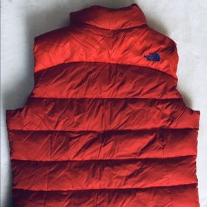 The North Face RU/14 Sochi Olympic red Puffer Vest